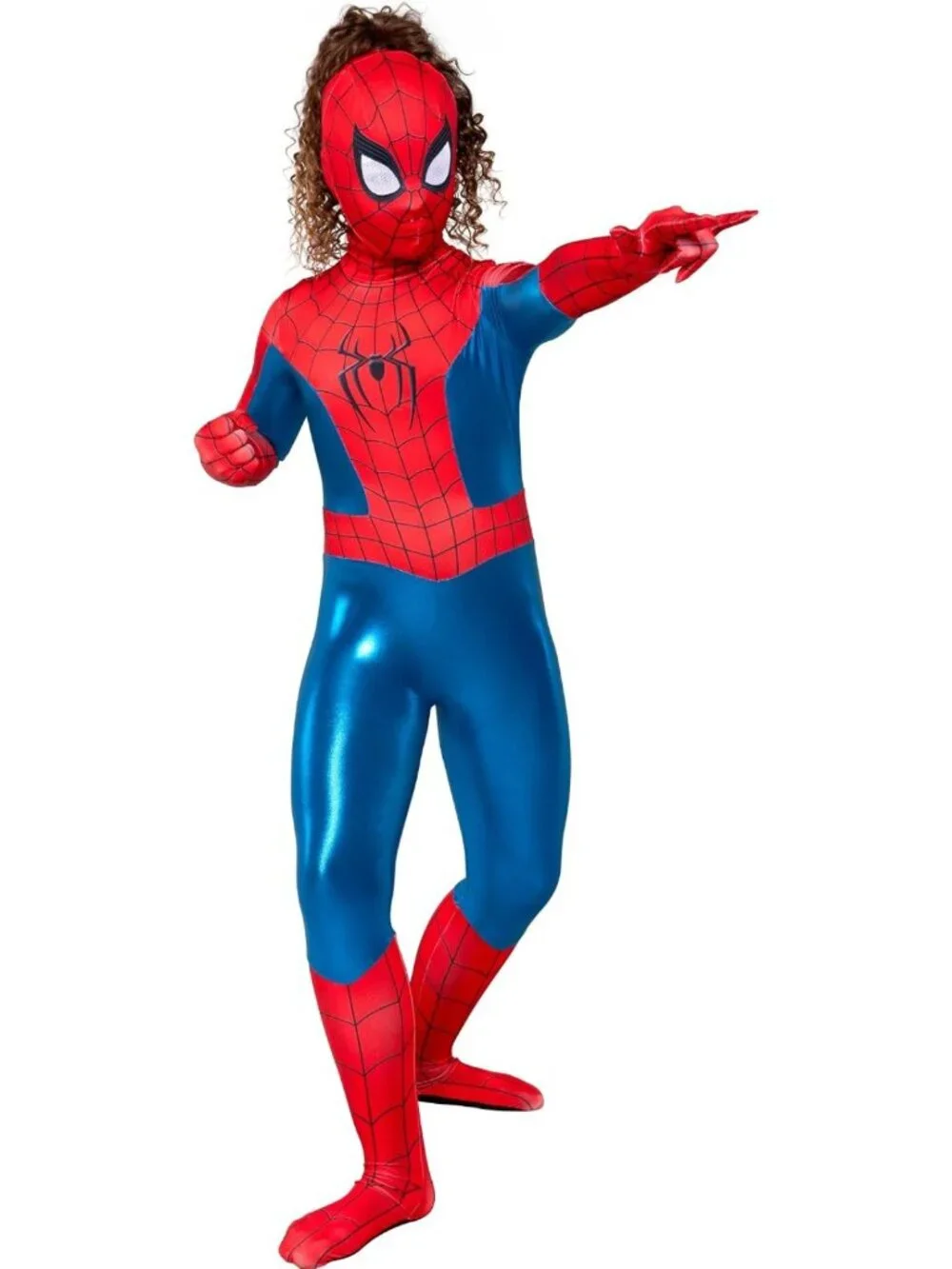 Youth Girl Spider-Man Zentai Costume - Deluxe Stretch Spandex, Halloween Ready!